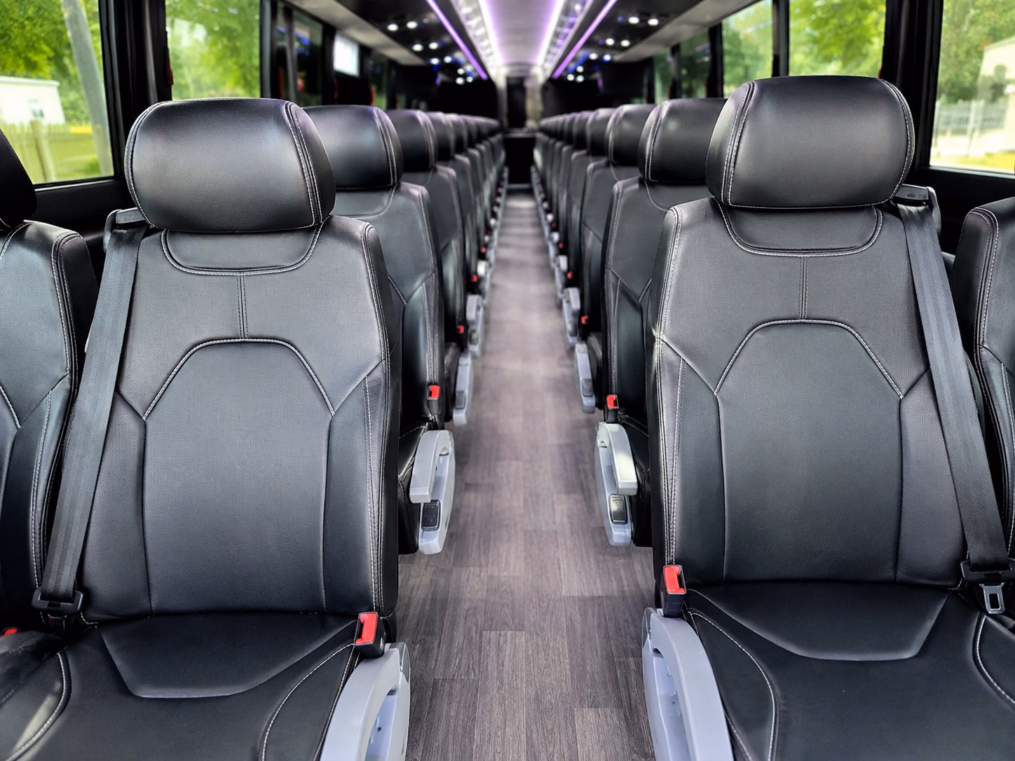 rio rancho charter bus services inside