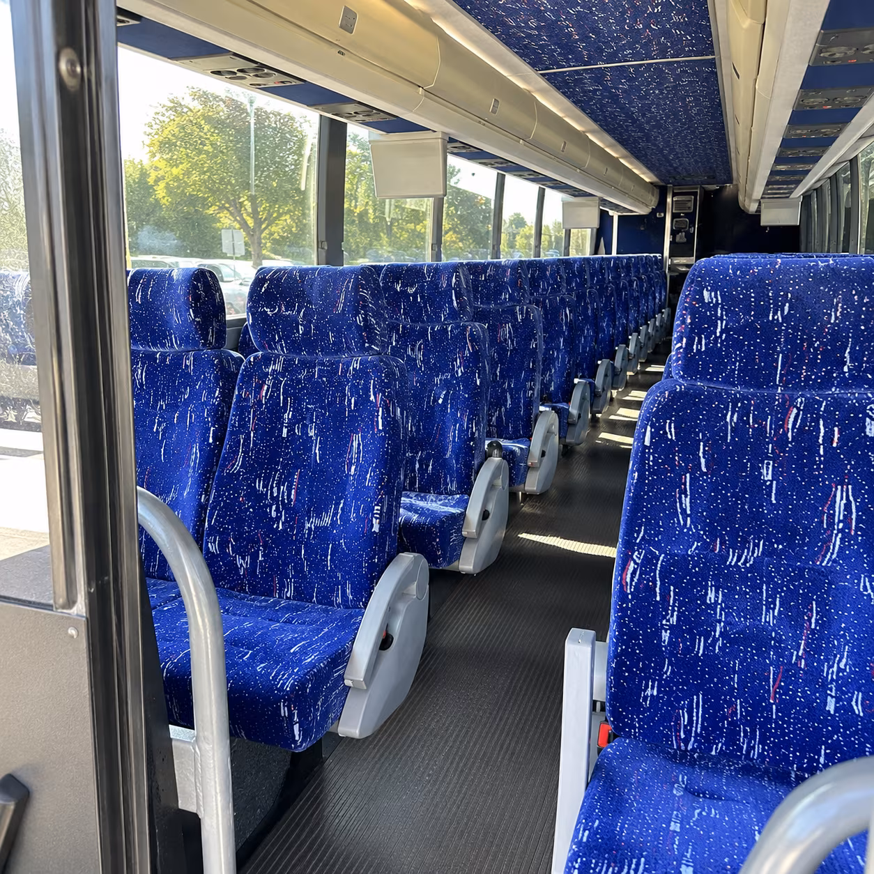 rio rancho charter bus services interior