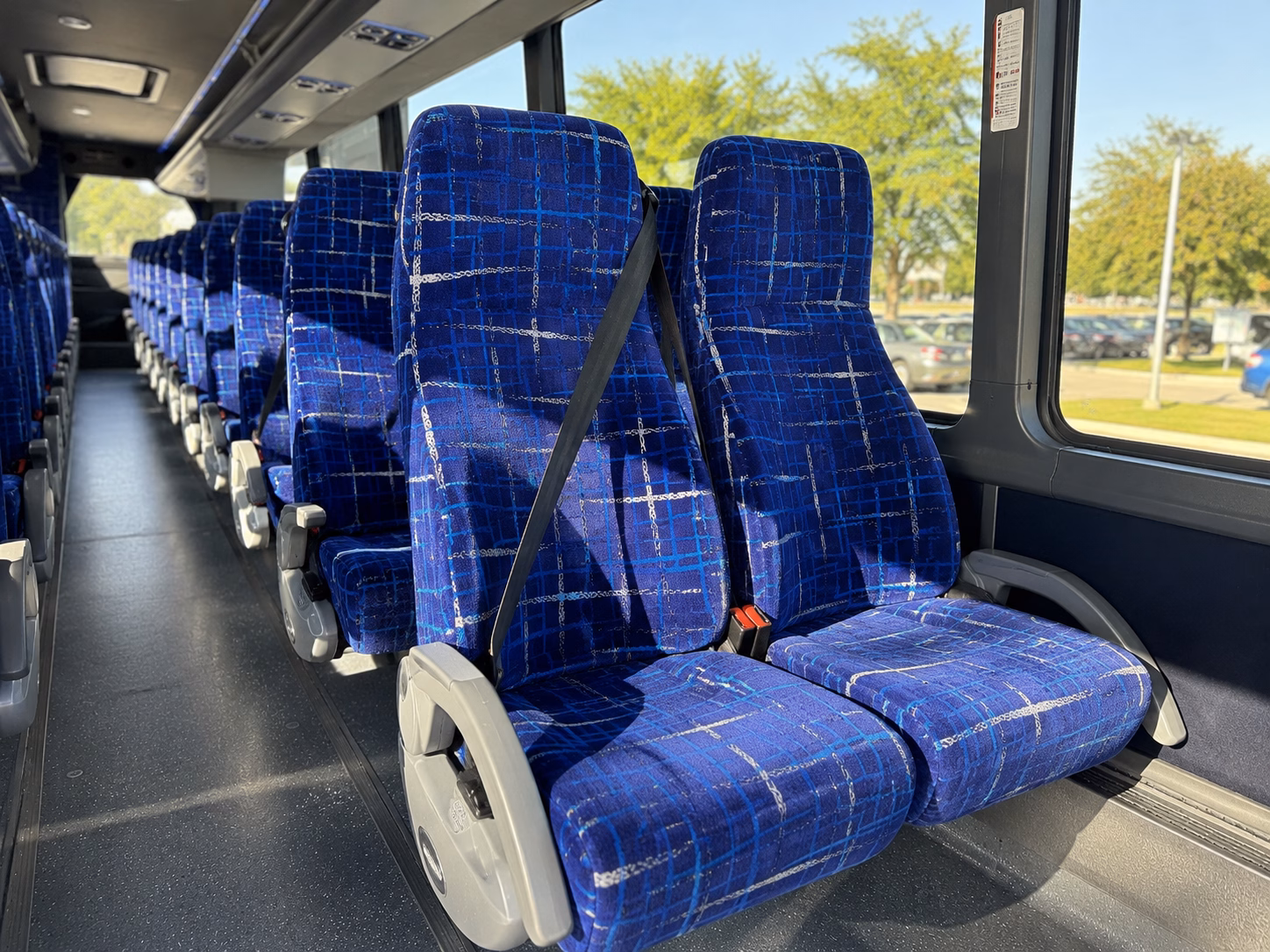 rio rancho sporting event transportation onboard seating